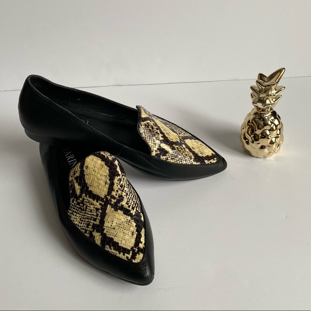 Marin Leather Flats